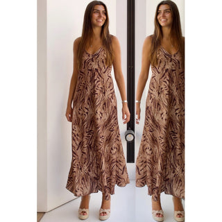 VESTIDO TIRANTES ANIMAL PRINT