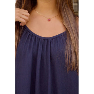 VESTIDO TIRANTES CON BOLSILLOS NAVY BLUE